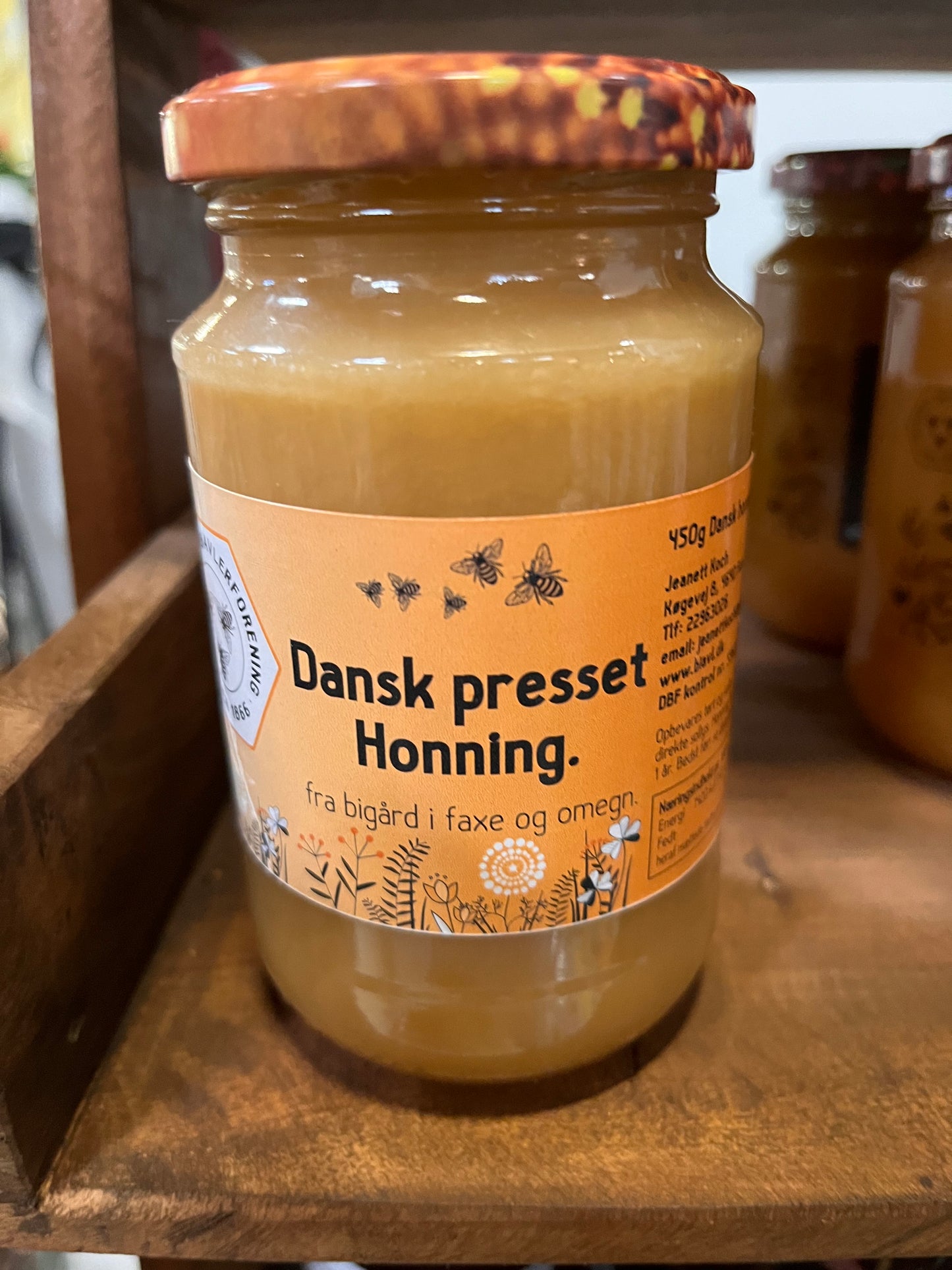 Dansk presset honning
