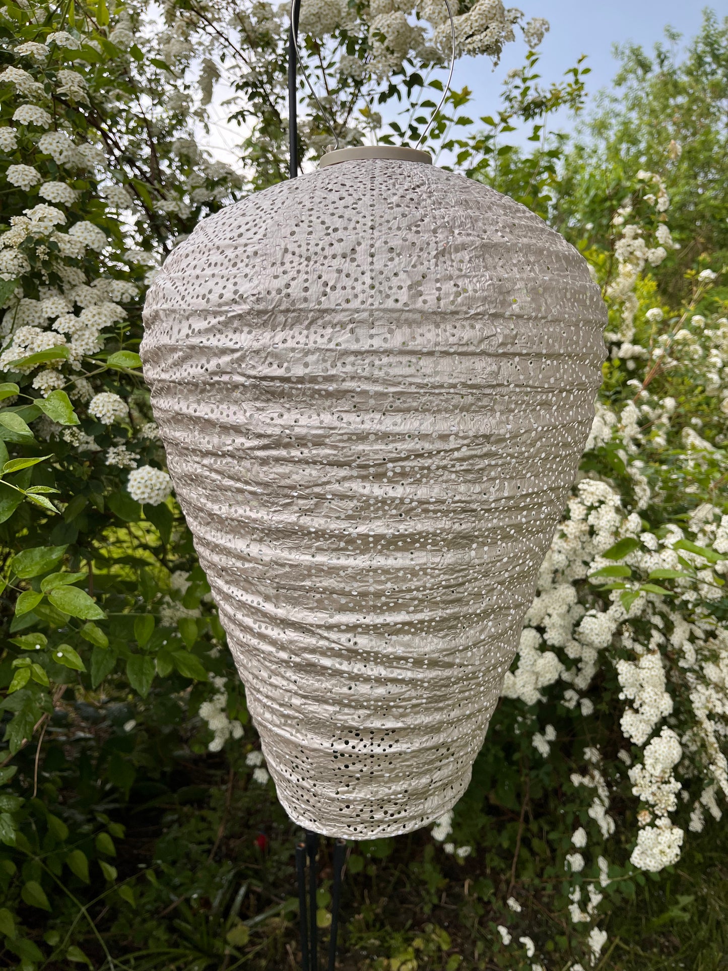 Solcelle lampe ballon XL 35 cm