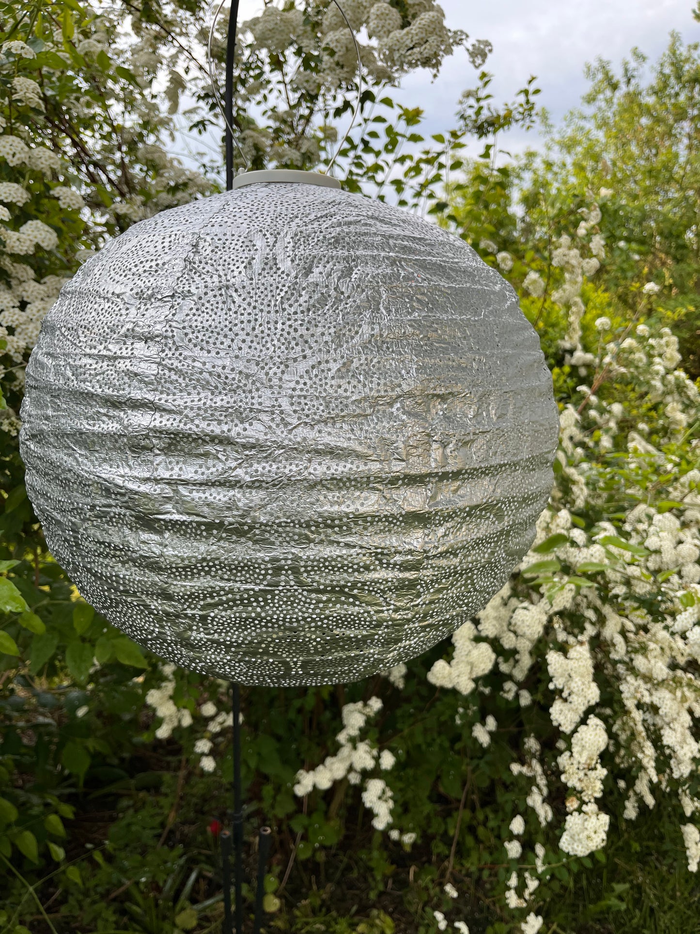 Sol celle lampe rund 40 cm