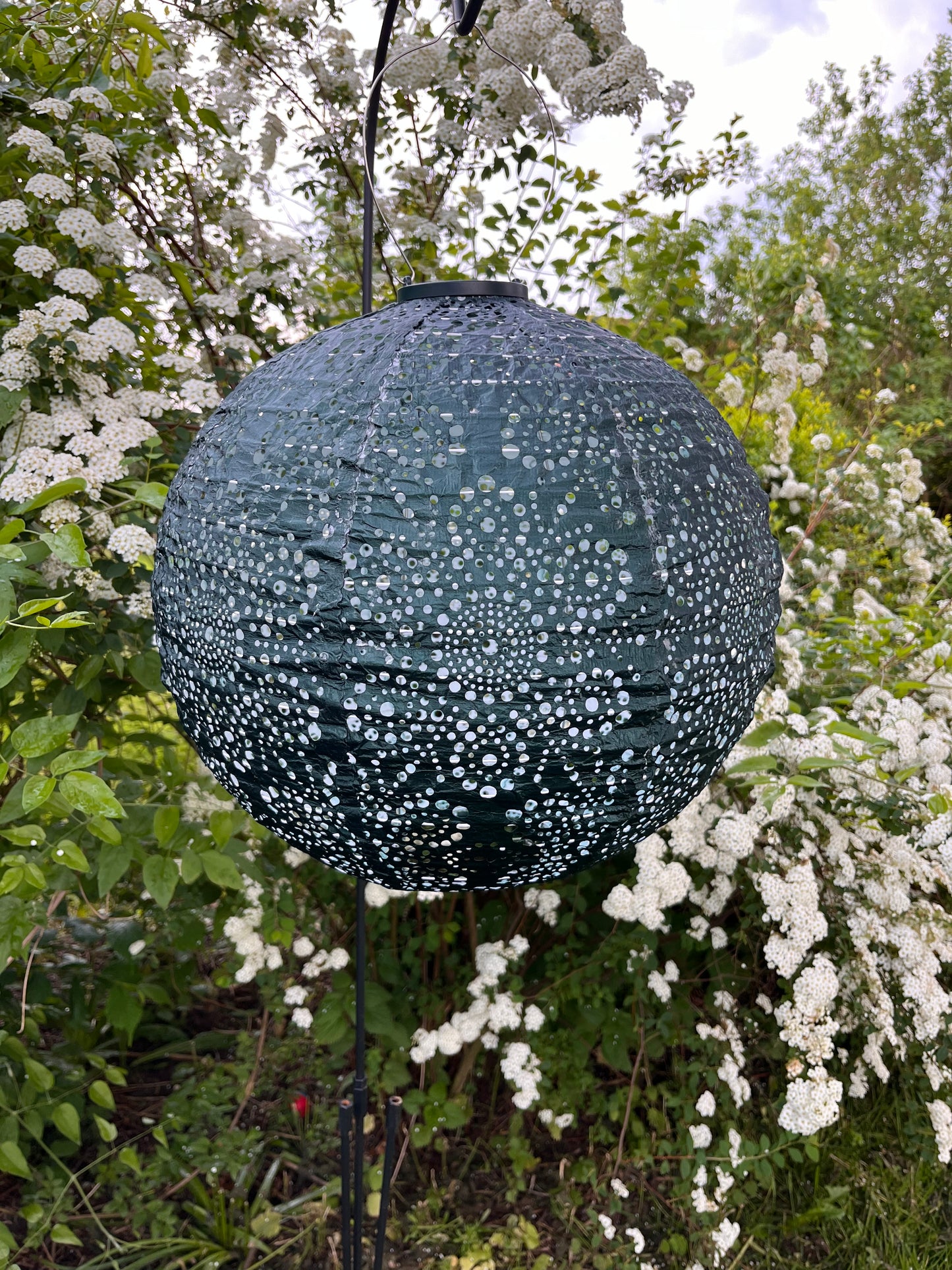 Sol celle lampe rund 40 cm