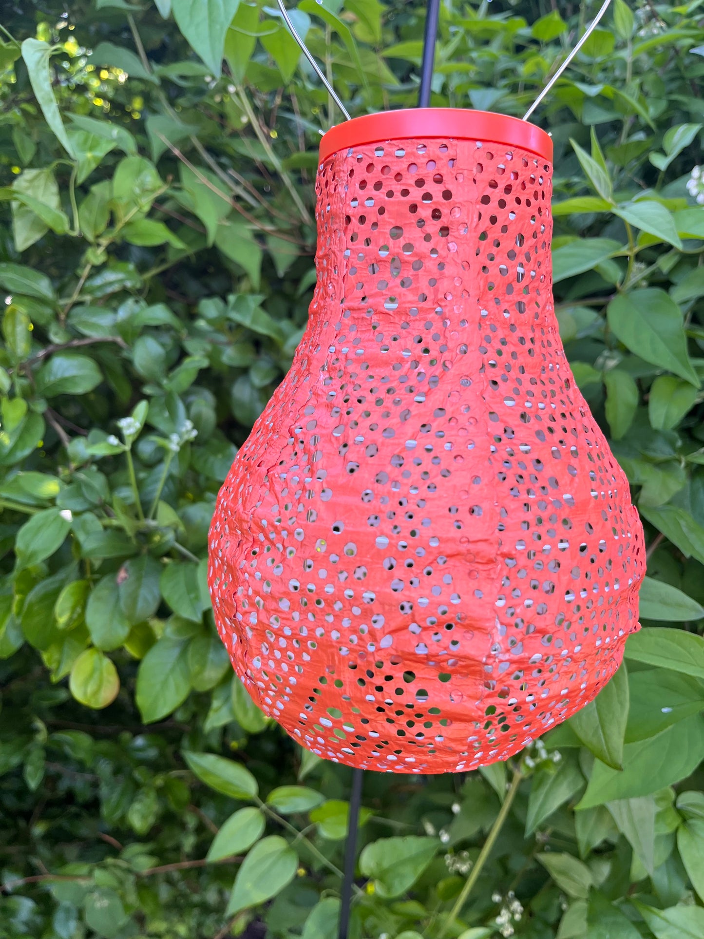 Solcelle lampe BU 16 cm.