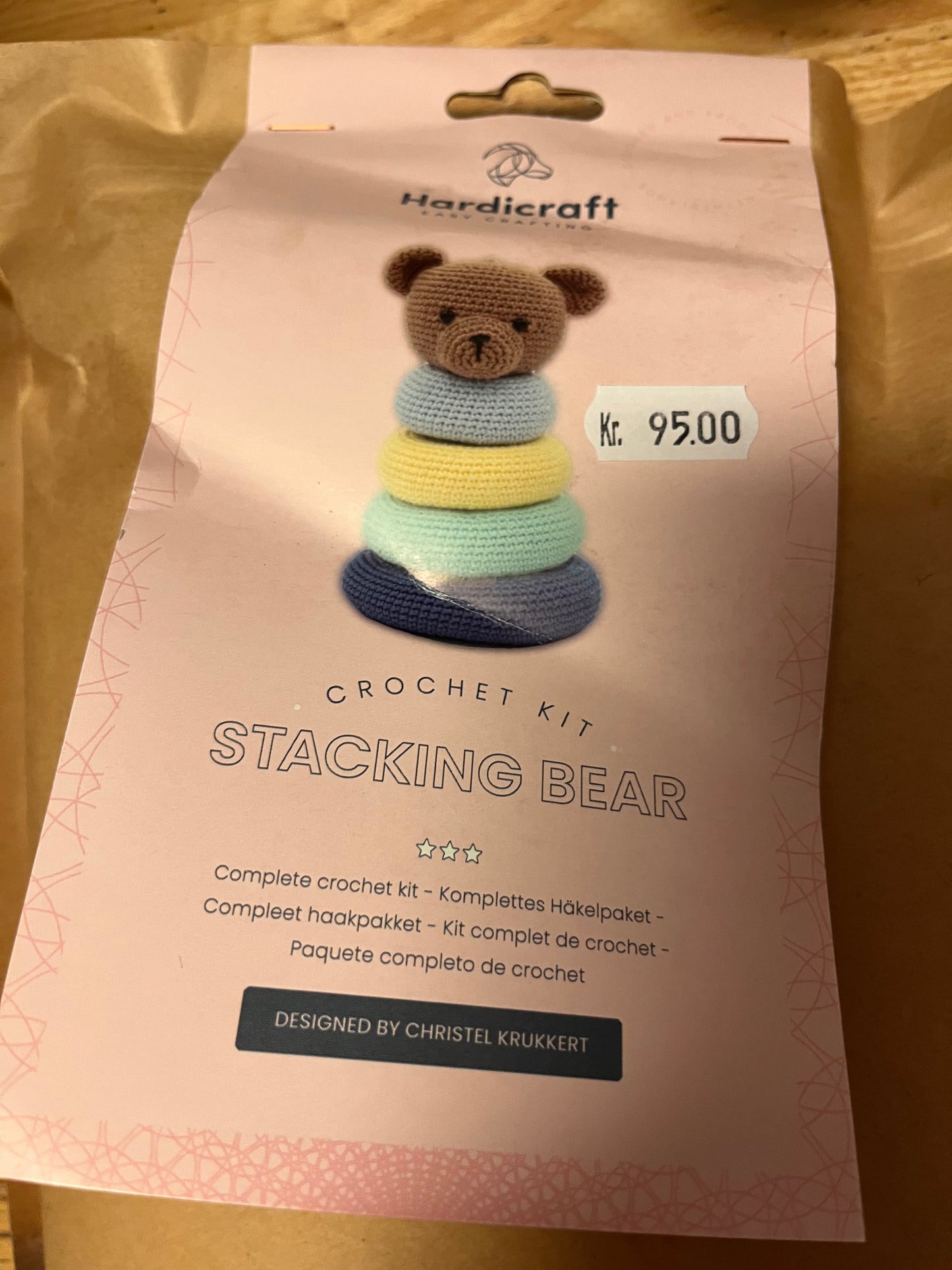 Hæklekit stable tårn.
