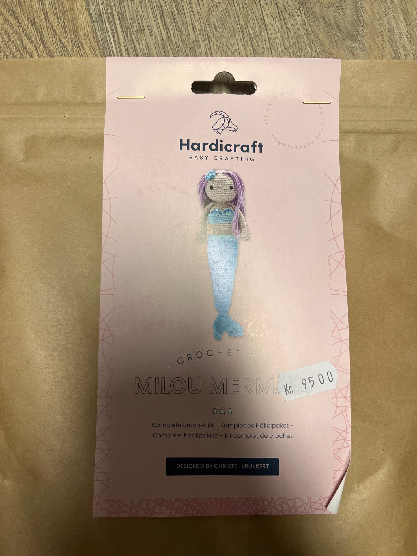 Hæklekit den lille havfrue.