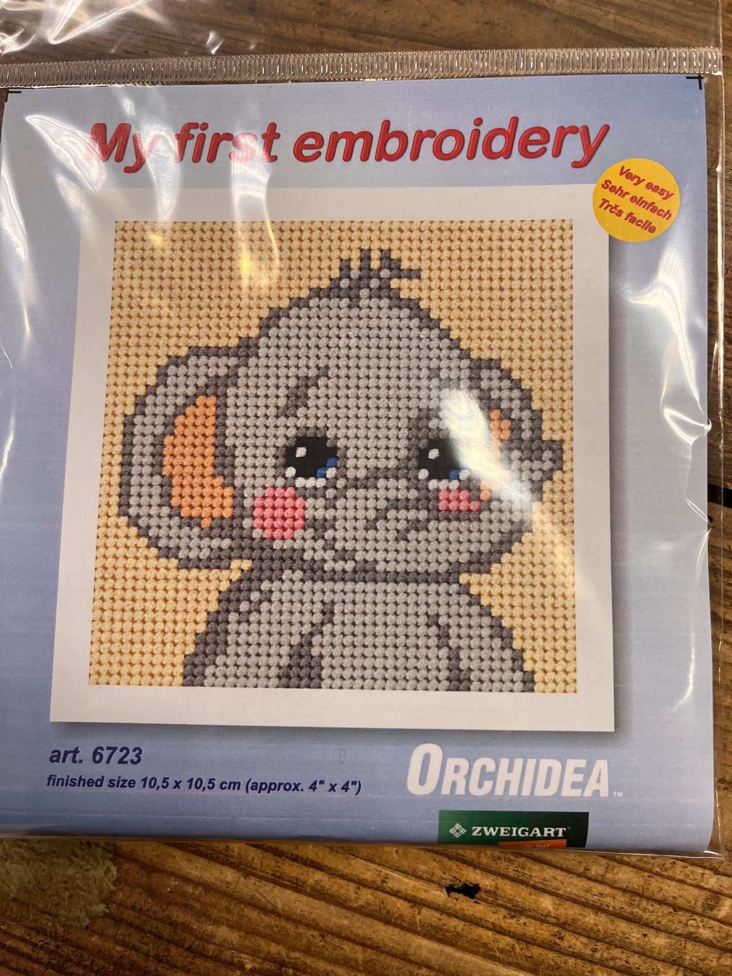 Broderi kit elefant børn