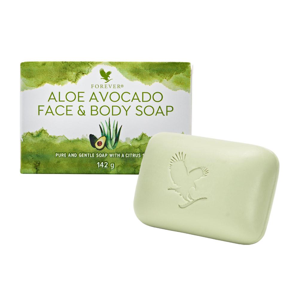 Forever Aloe Avocado ansigt og krops sæbe.