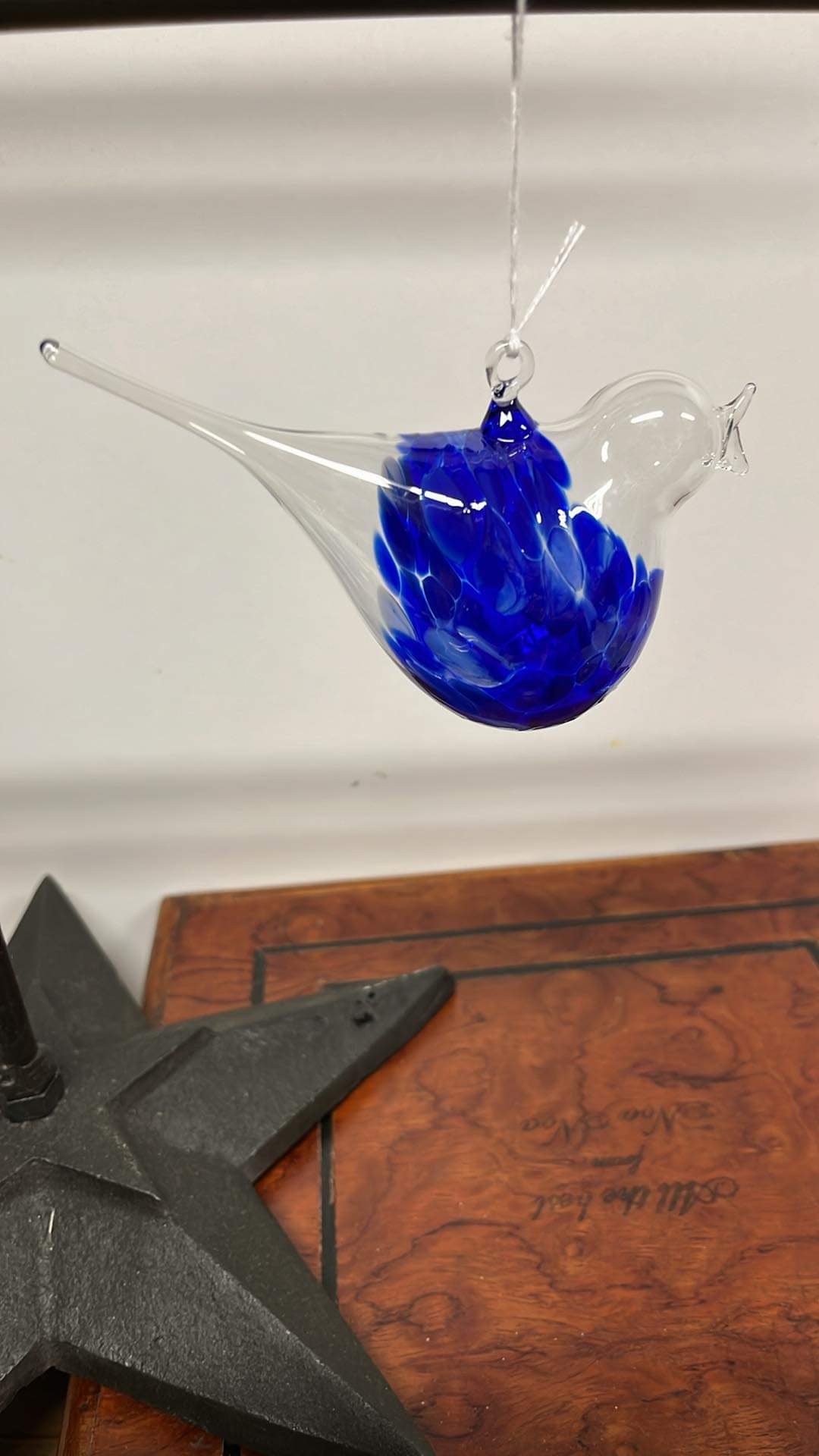 Glas fugl syngende