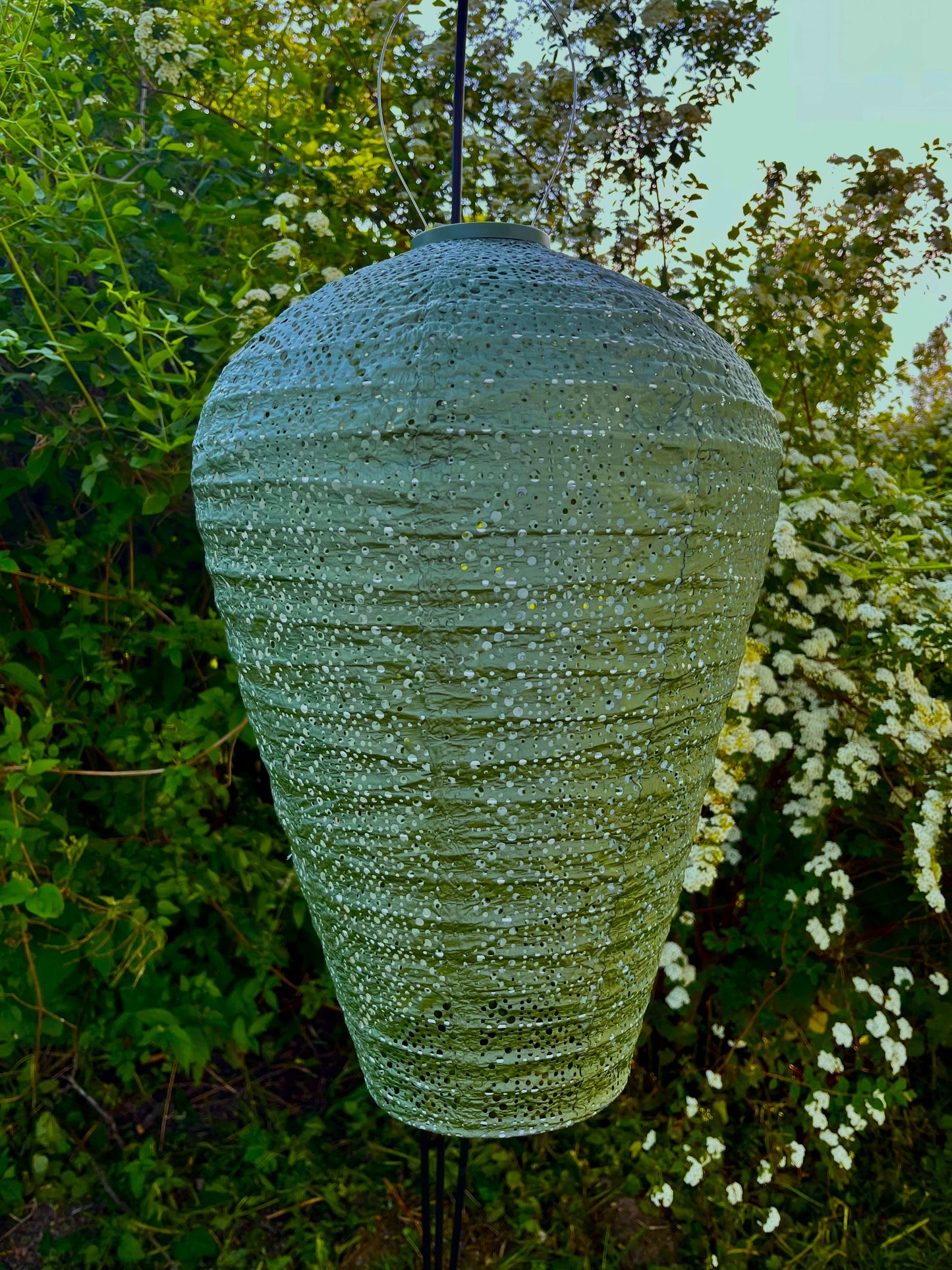 Solcelle lampe ballon XL 35 cm