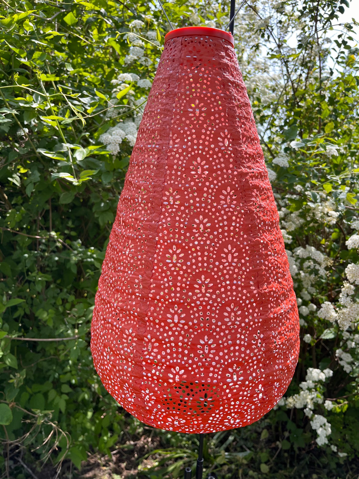 Solcelle lamper i drop facon.