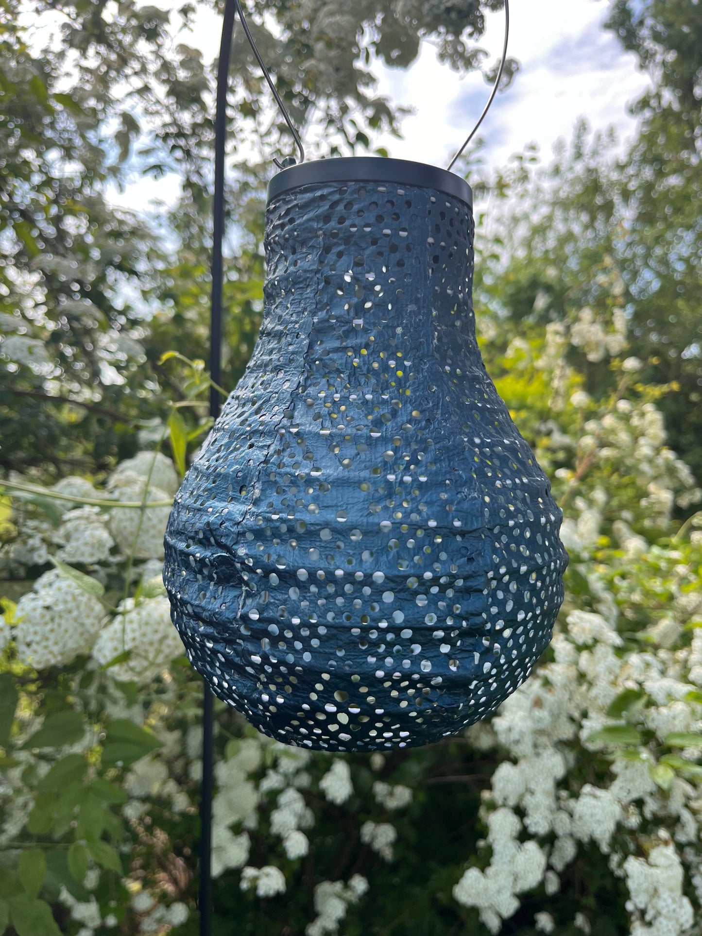 Solcelle lampe BU 16 cm.