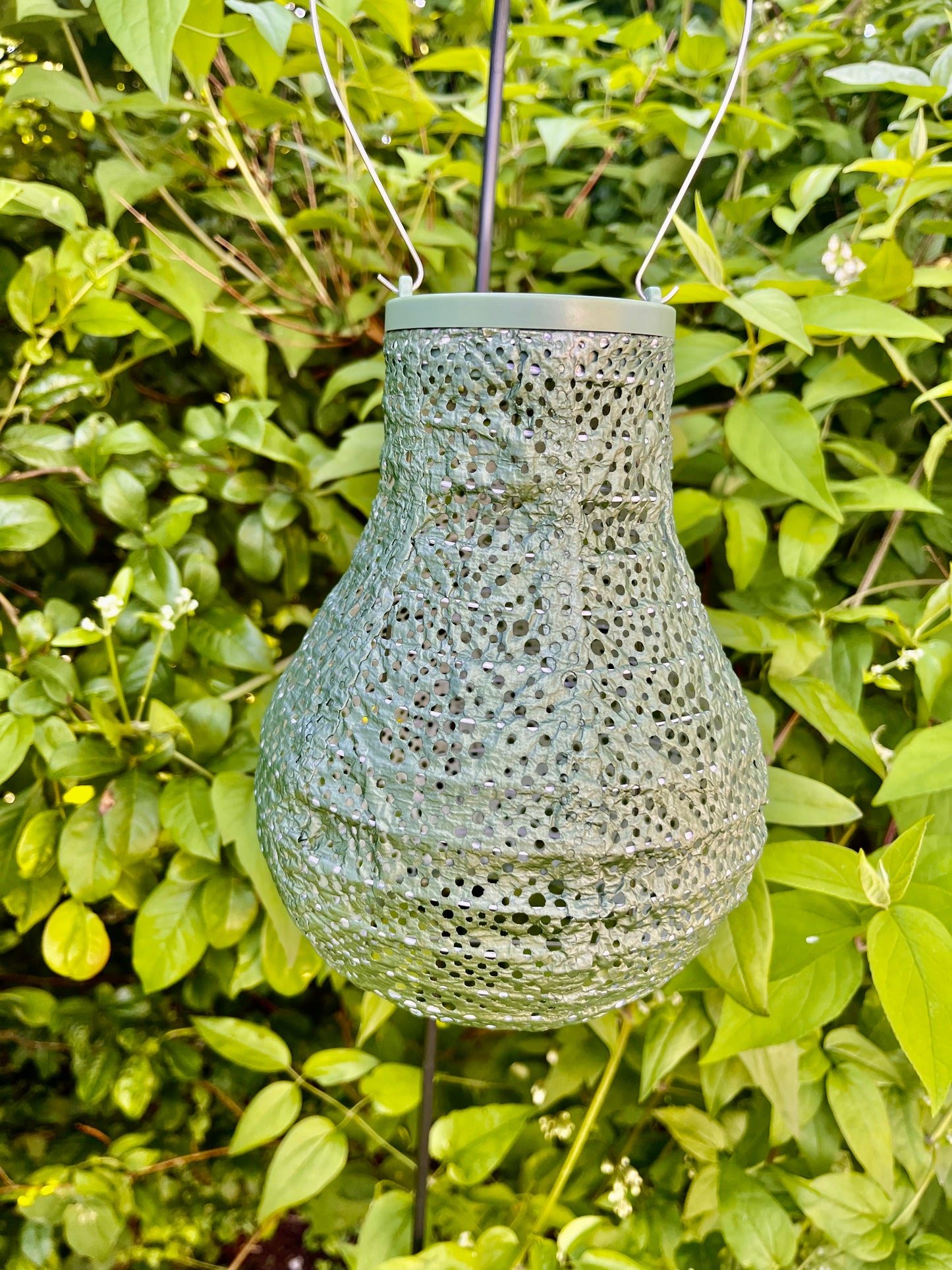 Solcelle lampe BU 16 cm.