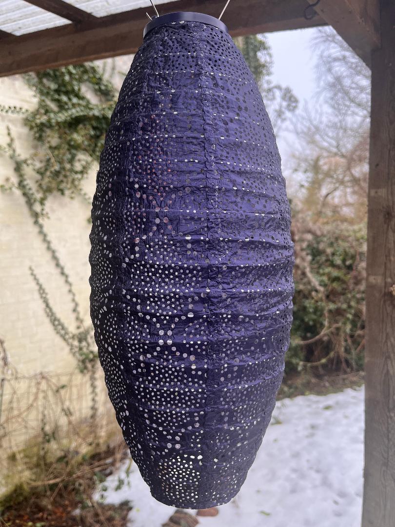 Solcelle lampe long 20