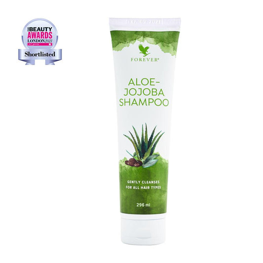 Aloe jojoba shampoo.