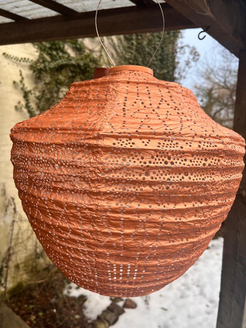Solcelle lampe Crown , 40 cm.
